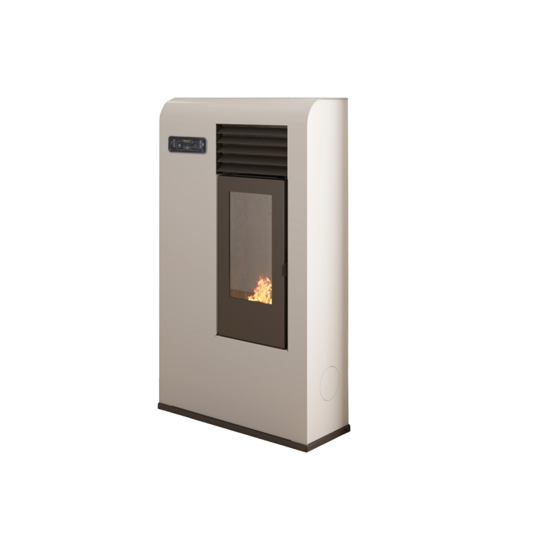 Imagen de Calefactor a pellet Zita Slim 7.5 kW - blanco